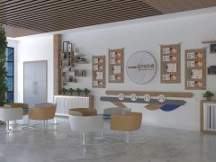 機關/社區職工書吧讀書角設計（圖組）